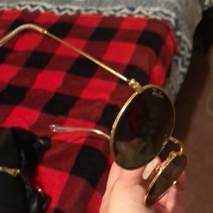 Ray Ban gold frame model